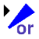 Left 8th Key blue or